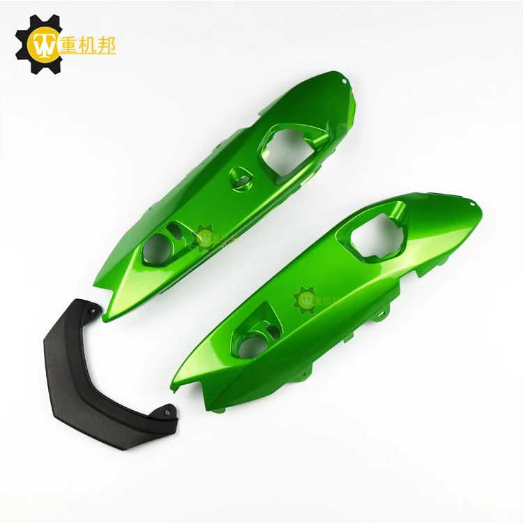 Пара задних обтекателей из АБС-пластика пассажирский коврик для er6n ER6F 2012 2013 2014 2015