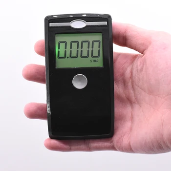 

High Sensitive Mini Alcohol Tester LCD Digital Display Professional Alcohol Detector Alcohol Concentration Breathalyzer Detector