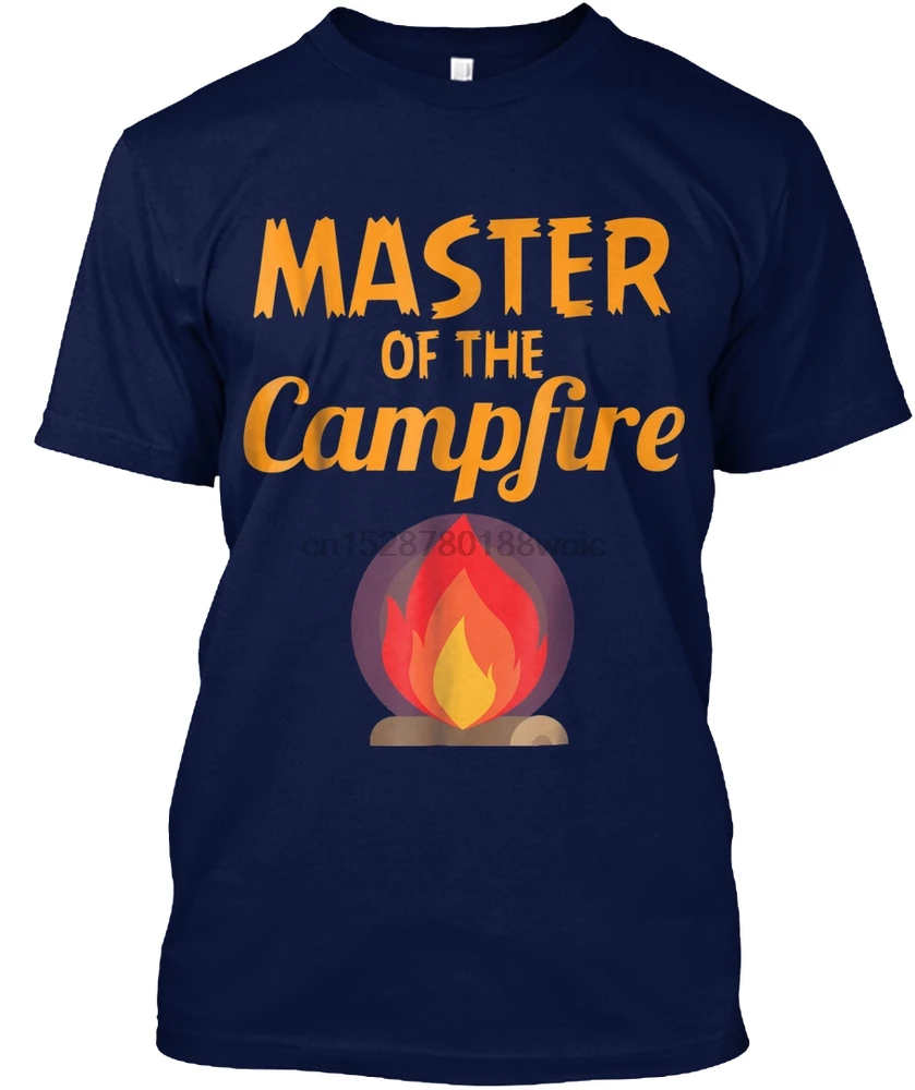 Мужская футболка для кемпинга Master Of The Campfire O женская и | одежда