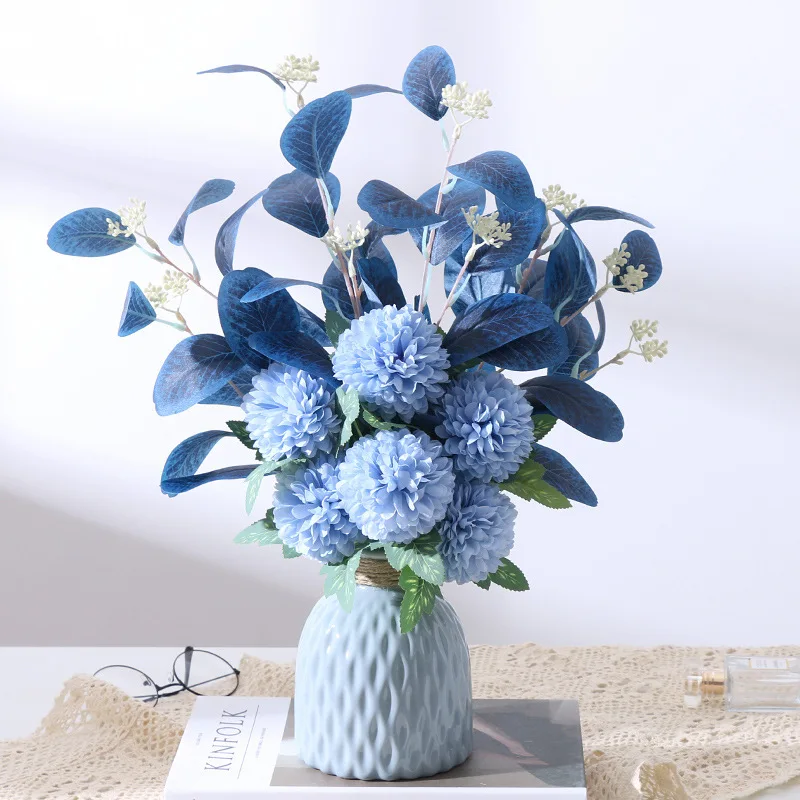 Simulation bouquet table floral art flower sen is a living room decorator fake holding photography props | Дом и сад