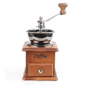

Hand Grinder Coffee Grinder Household Mini Grinder Coffee Machine Retro Coffee Spice Mini Burr Grinder