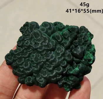 

100% Natural velvet aperture malachite mineral specimen crystal Stones and crystals Healing crystal Free shipping from China
