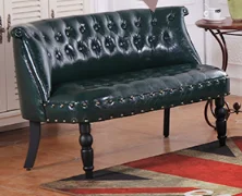 L sofa green PU Продвижение подъемных сидений, одноместный диван, кресло, скандинавский мини-спальня, кофейня, двойной индивидуальный балкон, молочный чай, американский маленький - Цвет: L sofa green PU