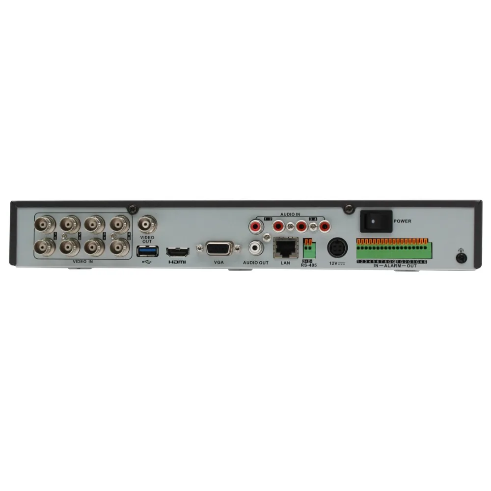 Hikvision 4ch/8ch DVR DS-7204HUHI-K1 и DS-7208HUHI-K1 5 в 1 AHD CVI TVI CVBS IP 8MP DVR безопасности для аналоговой камеры