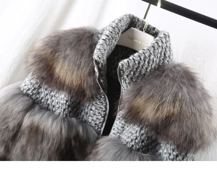 Шуба из натурального меха зимний жакет женская парка пальто меховое Воротник мех енота шерстное пальто бомбер жакет корейская уличная одежда новая