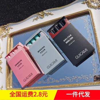 

Hot Selling Jimmy Card Cigarette Boxes Perfume Student GIRL'S Long-lasting Light Fragrance Fresh Natural Compact Portable 4-Pack