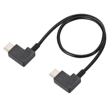 

Type-C to Type-C Remote Controller Data Adapter Cable Converter Cord for FPV DJI Mavic Pro Platinum Accessories 30cm Black