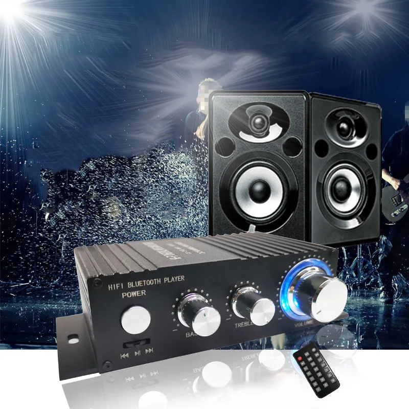 

Bluetooth U Disk Player Mini High Power 100W Small Amplifier Host Audio Wireless brand new and high quality