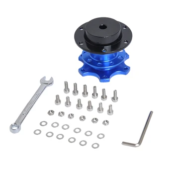 

Universal Car Steering Wheel Quick Release Hub 6 Hole Racing Adapter-Wrench