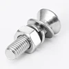 M3M4M5M6 Stainless Steel 304 Round Head Cross Screw Nut Gasket Set Complete Spring Pad Combination ► Photo 2/4