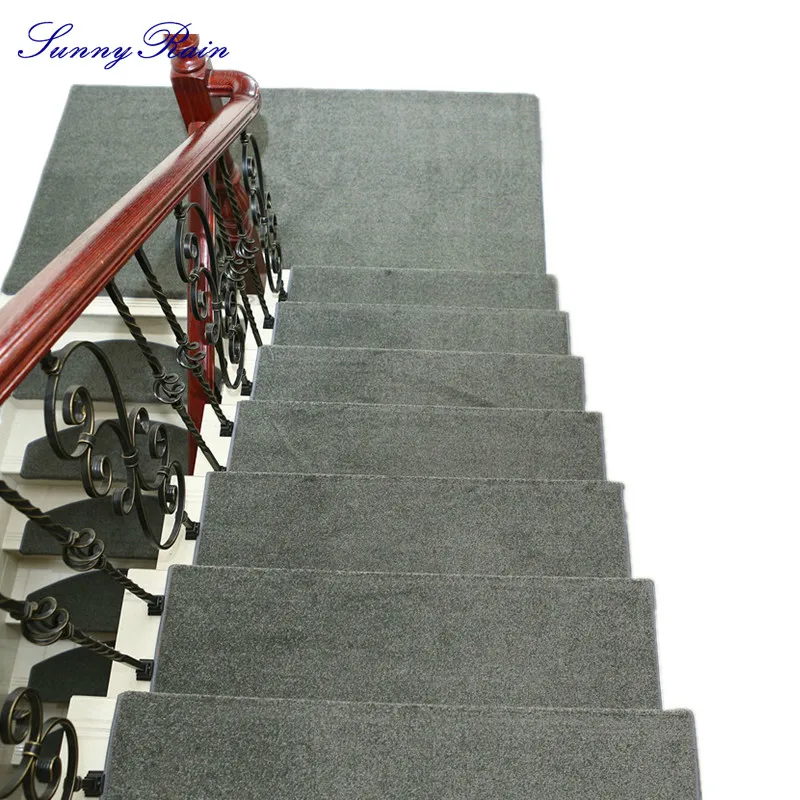 

SunnyRain 13-pieces Stair rug Sets Carpet for stair Slip Resistance Stair Tread Mats Step Rug