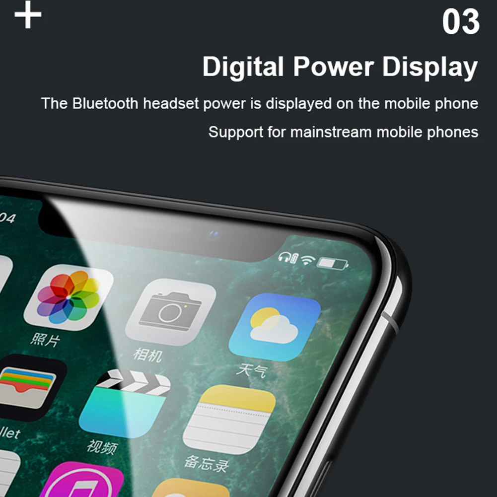 S11 Bluetooth 5,0 беспроводные наушники-вкладыши стерео Смарт шумоподавление большая емкость аккумулятора с зарядным отсеком