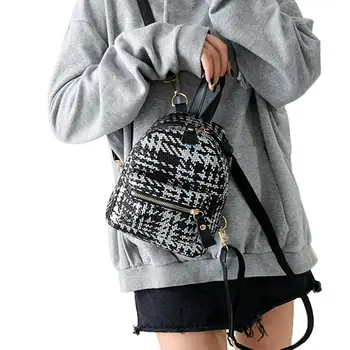 

Ladies Straw Anti-Theft Rucksack School Shoulder Bag Satchel Tote Bags Hot New Women Girl Rattan Straw Bag Woven Female