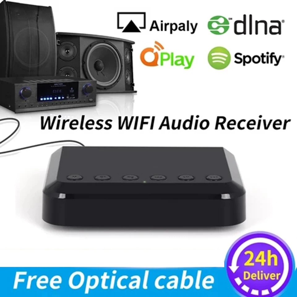 Blauwdruk Immoraliteit Kast WR320 Wireless Music Adapter Airplay DLNA Multi room WIFI Wireless Audio  Receiver for traditional HiFi Speakers Spotify|Wireless Adapter| -  AliExpress