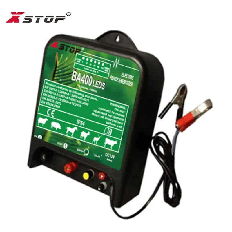 12v Solar Panel Supply Farm Electric Fence Energizer Charge For The