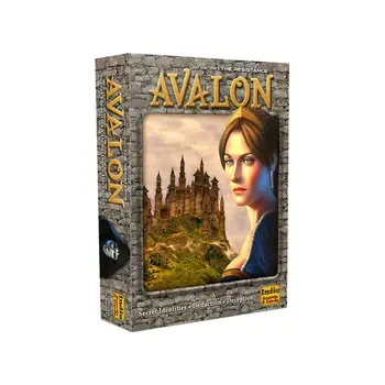 

1 Set Resistance Avalon Board Game Card Durable Sturdy Tarot Fun Coated Paper Playing Card Family Interactive English Board Game