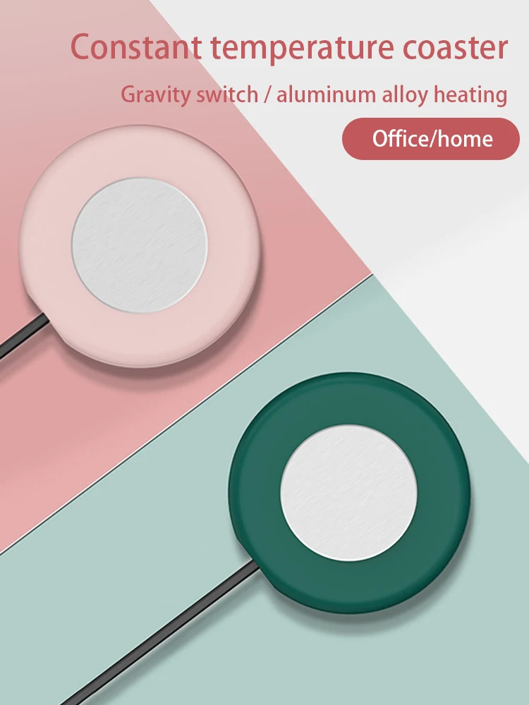 

USB Heating Cup Pad Mat Desktop Heating Coaster Home Office Constant-Temperatures Coffee Milk Tea Water Heating Mat Mug Warmer