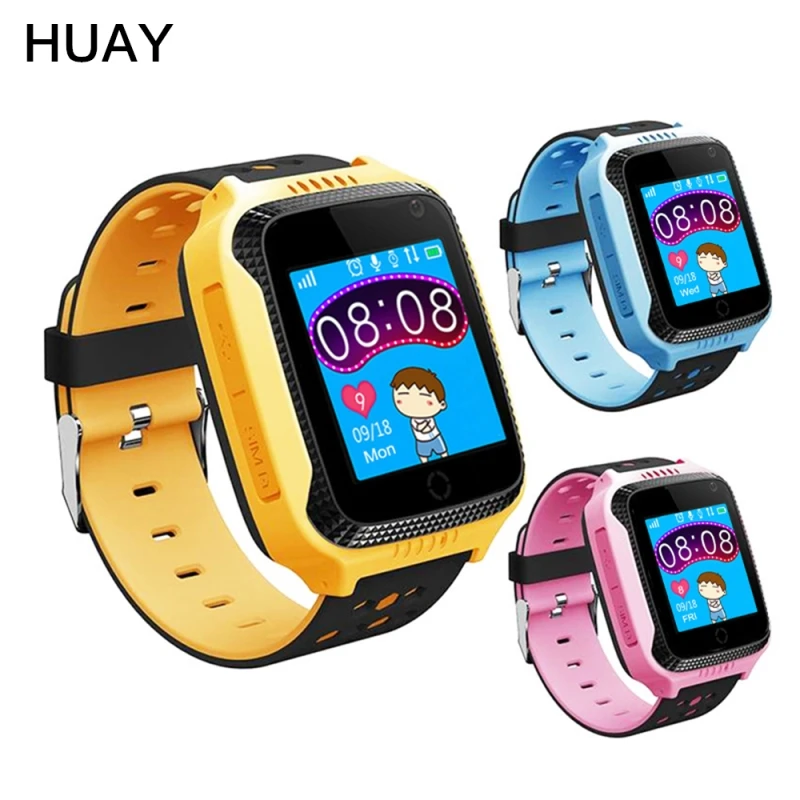 Kids GPS Tracker Smart Watch Q529 Support Hebrew Flashlight Camera 1.44