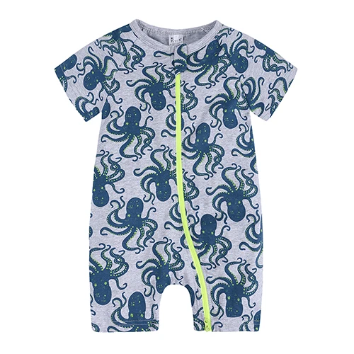 baby bodysuit dress 2022 bicycle pattern short Newborn Baby Clothes cotton Summer Rompers Kids Baby Girl Jumpsuit Toddler Costume jumpsuit for baby Newborn Knitting Romper Hooded  Baby Rompers