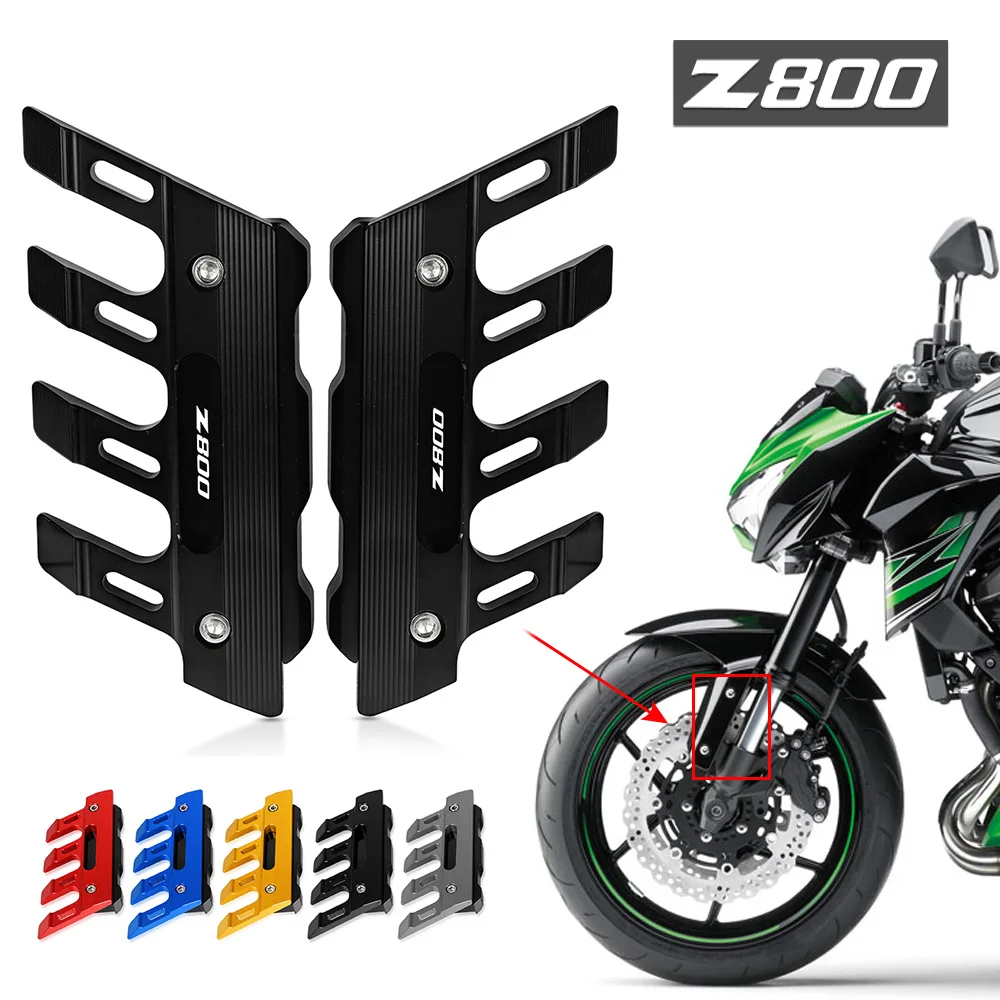 

FOR KAWASAKI Z800 2015 2016 2017 2018 2019 2020 2021 Motorcycle CNC mudguard side protection block front fender anti-fall slider