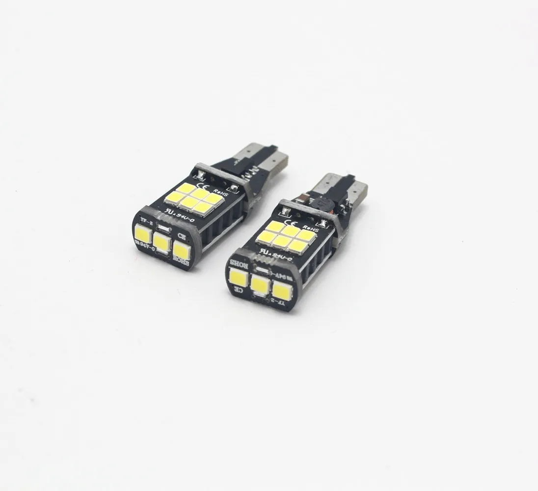 2X T5 W16W 15 светодиодов 3535SMD чип Canbus грузовик свет эффективный белый долговечный