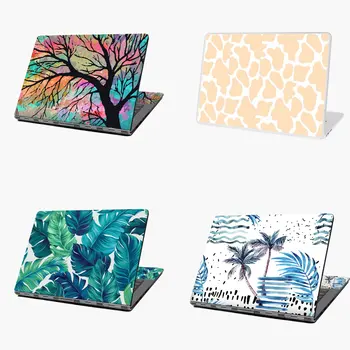 

Cow print heart sticker pack peach laptop sticker skin for MacBook HP Acer Dell ASUS Lenovo