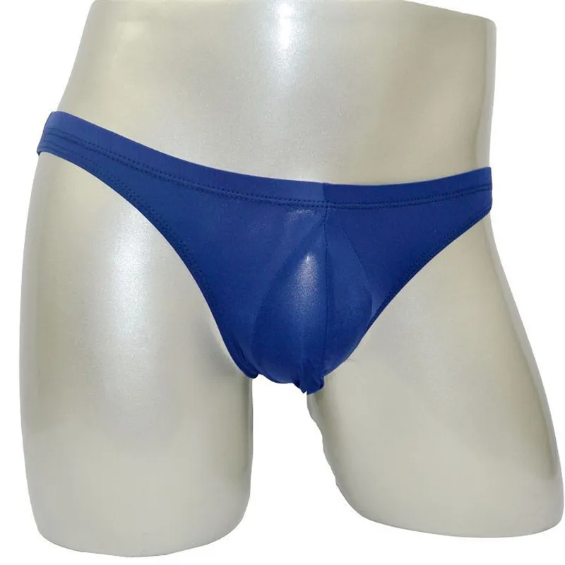 

Translucent Mens Ice Silk Briefs Sexy Underwear U Convex Briefs Calzoncillos Hombre Slip Sexy Wear