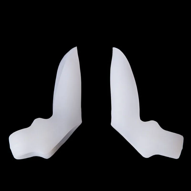 2pc Feet Care Hallux Valgus Tool Bunions Care Toe Corrector Toes Thumb Braces & Supports Gel Insoles Toe Separators Women Lady