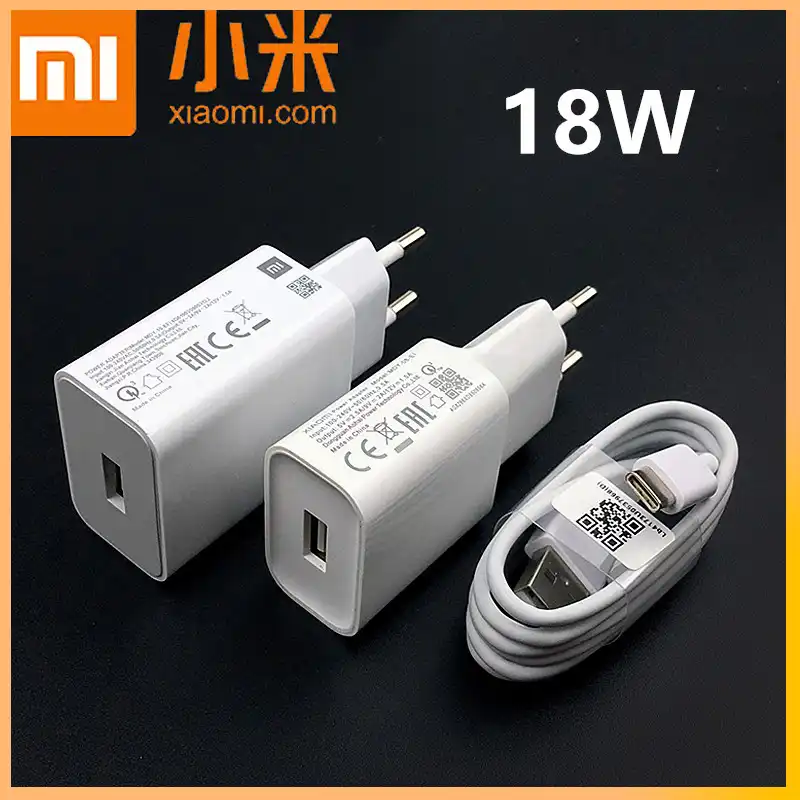 Mobile Charger Mi A3 Fast Charger 18w Price Mi Charger 18 Watt