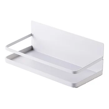 

Magnetic Sticker Refrigerator Rack Kitchen Multifunctional Iron Art Storage Rack Refrigerator Side Wall-mounted Rack (white)
