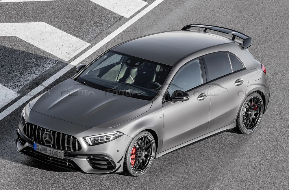 OLOTDI автомобильный тюнинговый AMG стиль 3 к углеродное волокно/кованый карбоновый задний спойлер багажника для Mercedes BENZ класс W177