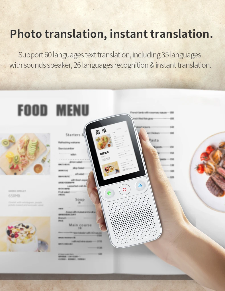 T10 Pro 138 переводчик языка умный переводчик в автономном режиме в режиме реального времени умный голосовой переводчик портативный Traduttore в автономном режиме