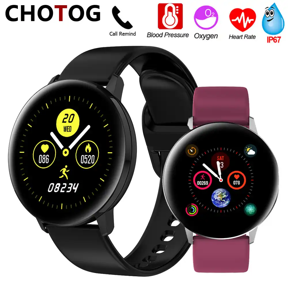 smart watch blood pressure heart rate oxygen