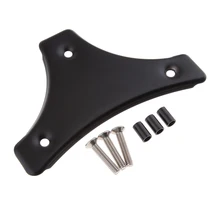 Пассажирская спинка Сисси Бар Монтажная пластина для Harley Touring Electra Glide