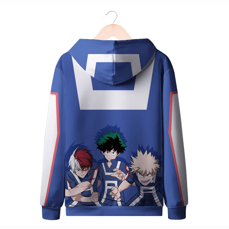 Мой герой Academy Bakugou Katsuki Todoroki Shoto мидория изуку куртка, костюм для косплея Boku no Hero academic толстовка с капюшоном