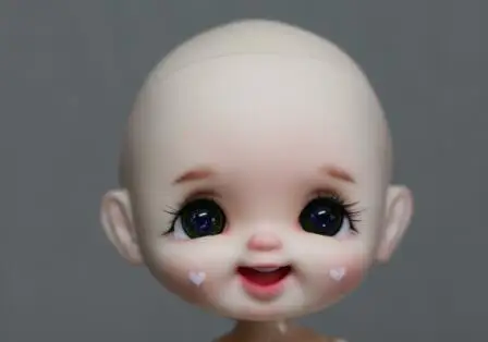 Head 1 Sto кукла 3,0 смех куклы Ob голова DIY Ob 11 кукла голова - Цвет: Head 1
