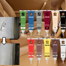 20ml Leather Repair Gel Car Seat Home Leather Complementary Repair Color Repair Refurbishing Cream Paste Leather Cleaner