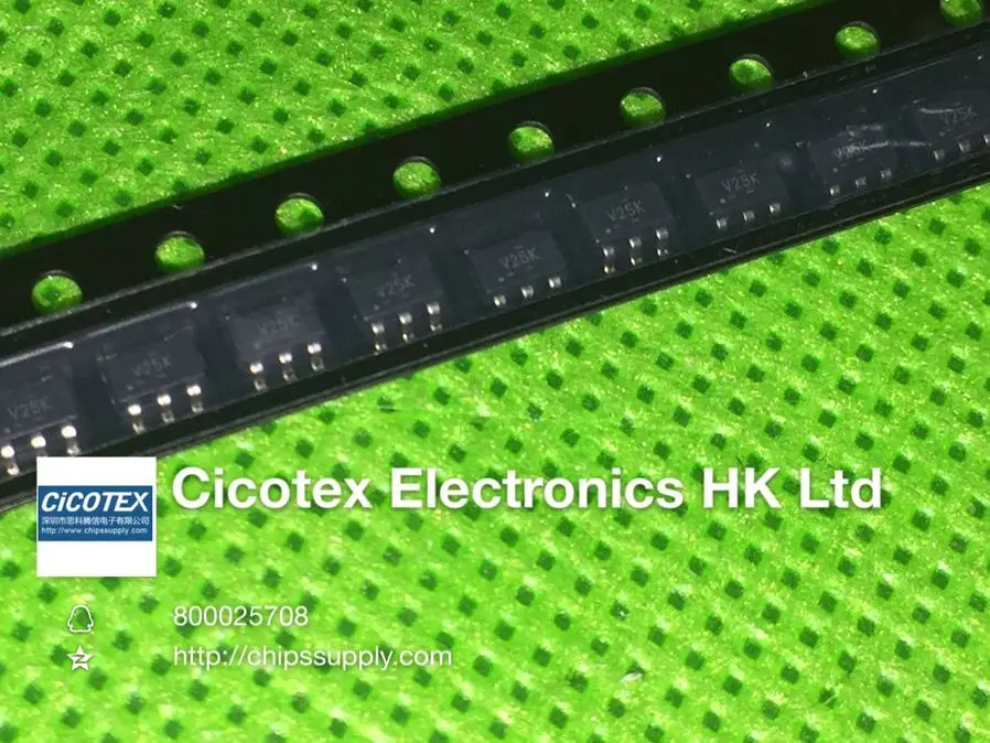 10 Pz/Lotto Sn74Cbtlv1G125Dbvr V25K V25R Sot23 Ic Lv Singolo Fet Bus Sw Sot-23-5 A Bassa Tensione Singolo Fet Bus Interruttore Sn74Cbtlv1G125Db