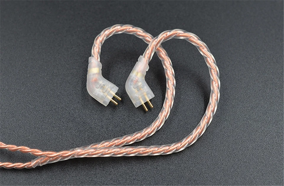KZ_ZSN_Cable_Oxygen_Free_Copper_C_Style_Pink_Gold_Headphone_Original_Wire_for_KZ_ZSN_ZSN Pro_ZST Pro_ZS10_AS10 (5)