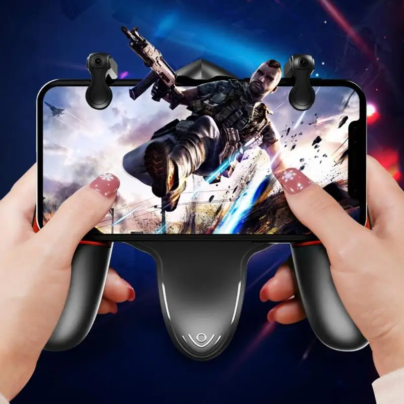 Moible контроллер геймпад Бесплатный огонь L1 R1 триггер Кнопка джойстик для PUBG