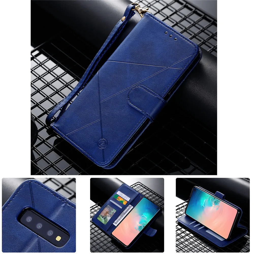 Кожаный чехол-книжка чехол для samsung Galaxy S11 S7 край S8 S9 S10 плюс S10E Крышка для samsung J4 J6 плюс A6 A7 A8 A3 A5 чехол