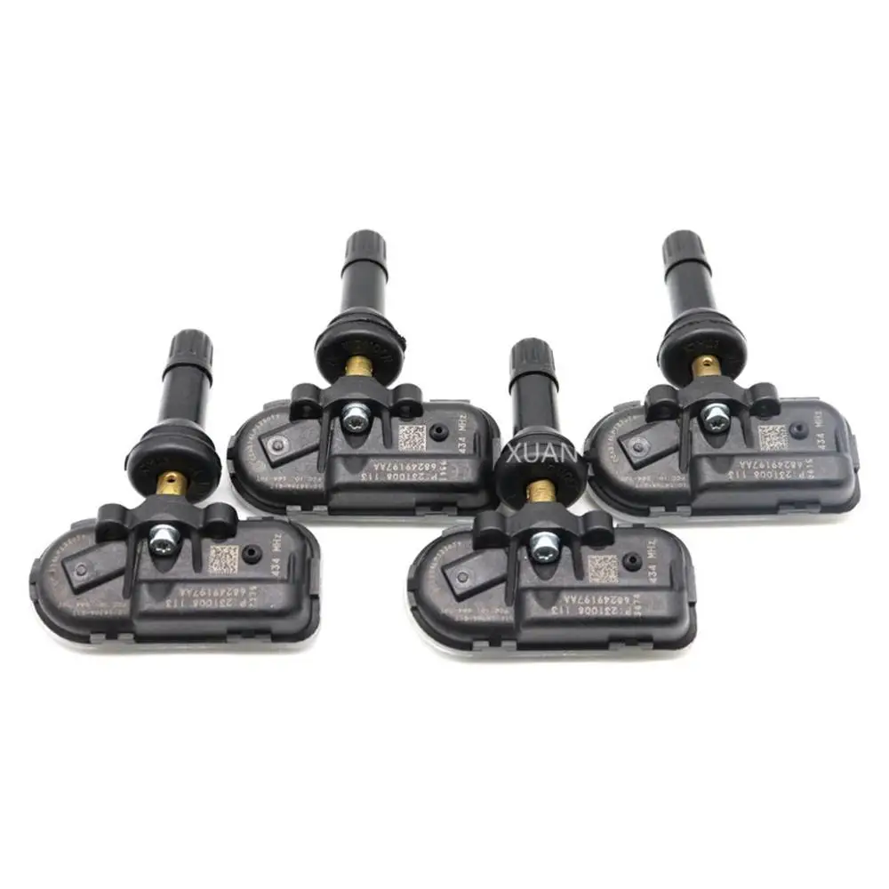 Автомобильный TPMS контроль давления в шинах Senor для JEEP CHEROKEE ram 1500 2500 3500- 434MHZ 68249197AA 68239720AA - Цвет: 4PCS