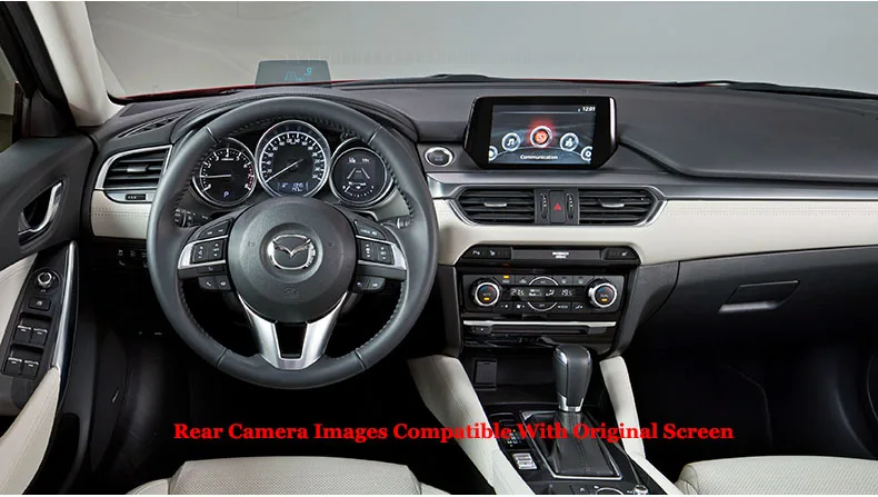 Для Mazda 6 GL мазда6 Atenza Sedan предварительный подтяжитель 28 контактный интерфейс для оригинального экрана совместимая камера заднего вида