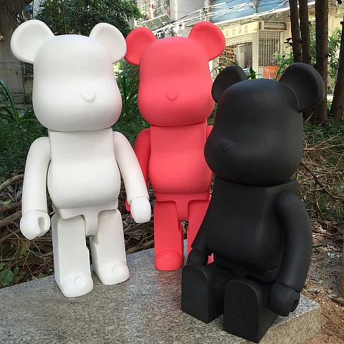 

21inch 52cm 700% Bearbrick Be@rbrick DIY Fashion Toy PVC Action Figure Collectible Model Toy Decoration christmas gifts favors