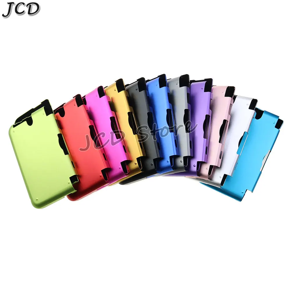 Jcd Metal de Alumínio Escudo Duro Parte Inferior Superior Frente Traseira Capa Protetora Case com Caneta Stylus para 3ds xl ll 3dsxl Console - Image 5