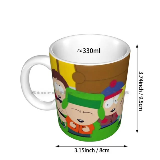 The perfect choice for South Park fans looking for high-quality ceramic mugs.