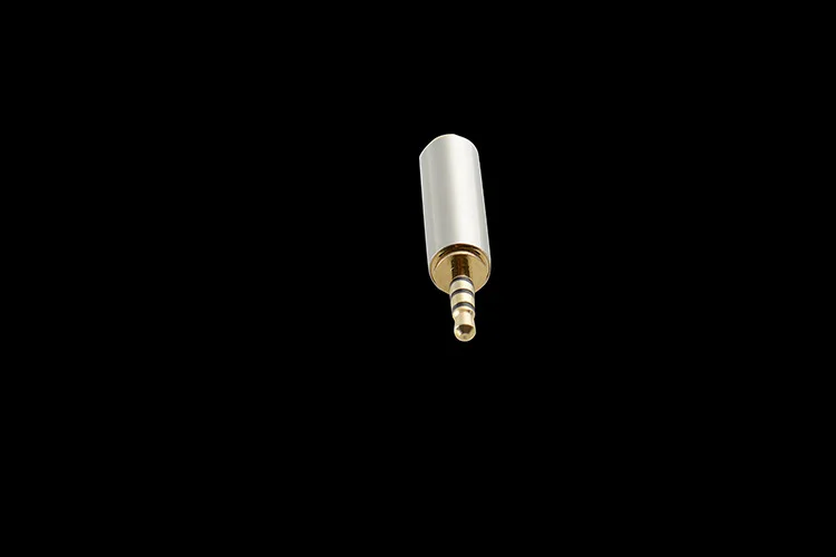 Позолоченные 2,5 4-секционный революции 3,5 4-секционный микро HDMI Женский Разъем затычки для мобильного телефона аудио большой поворот небольшой металлический разъем
