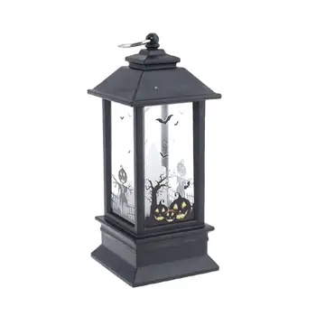 

3 Pcs Halloween LED Candle Lantern, Flameless LED Tea Lights Candle Battery Operated Fake Candles Halloween Decoration Party