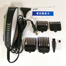 Trueman PR-977 машинка для стрижки волос для детей и взрослых, электрическая машинка для стрижки волос, ножницы для стрижки волос, электропитание, штекер 25 Вт