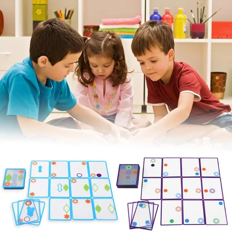 Накладные карты игра Swish игрушка набор пространственный логический Интеллектуальный детский подарок прозрачный точечный карты игра Логические игры для детей